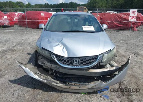 2013 Honda Civic Lx из США, поврежденный, VIN 2HGFB2F50DH570280